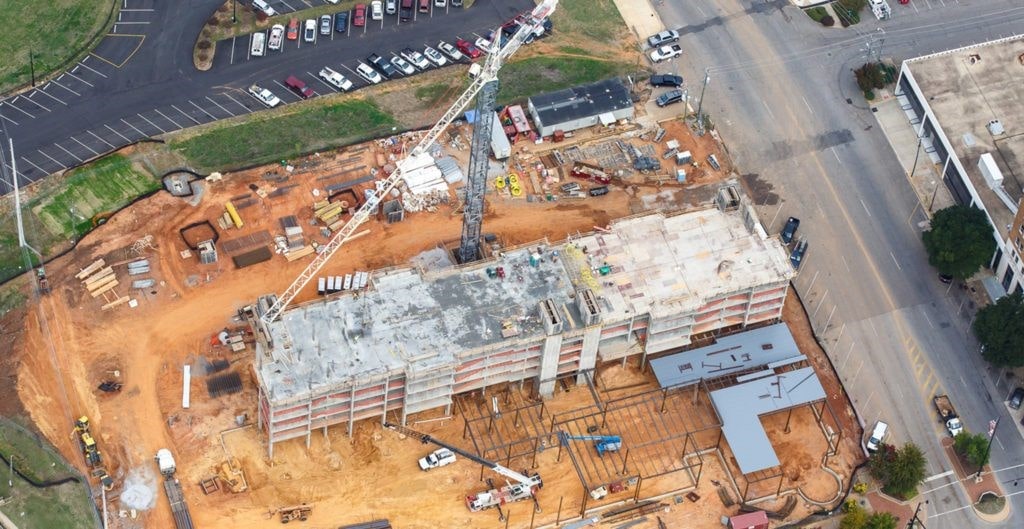 aerial inspection services in construction sites