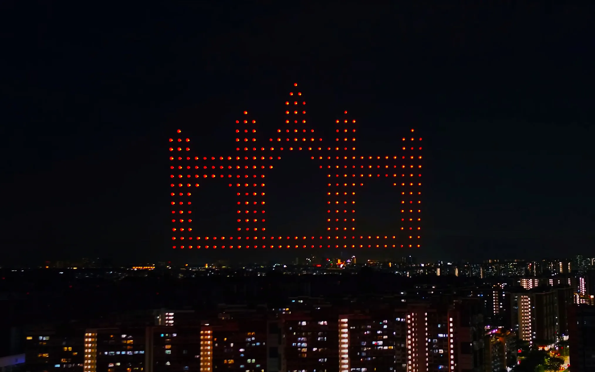 Dulwich College Founder's Day Drone Light Show Singapore — 300 Drones | MIRS Innovate Drone Light Show