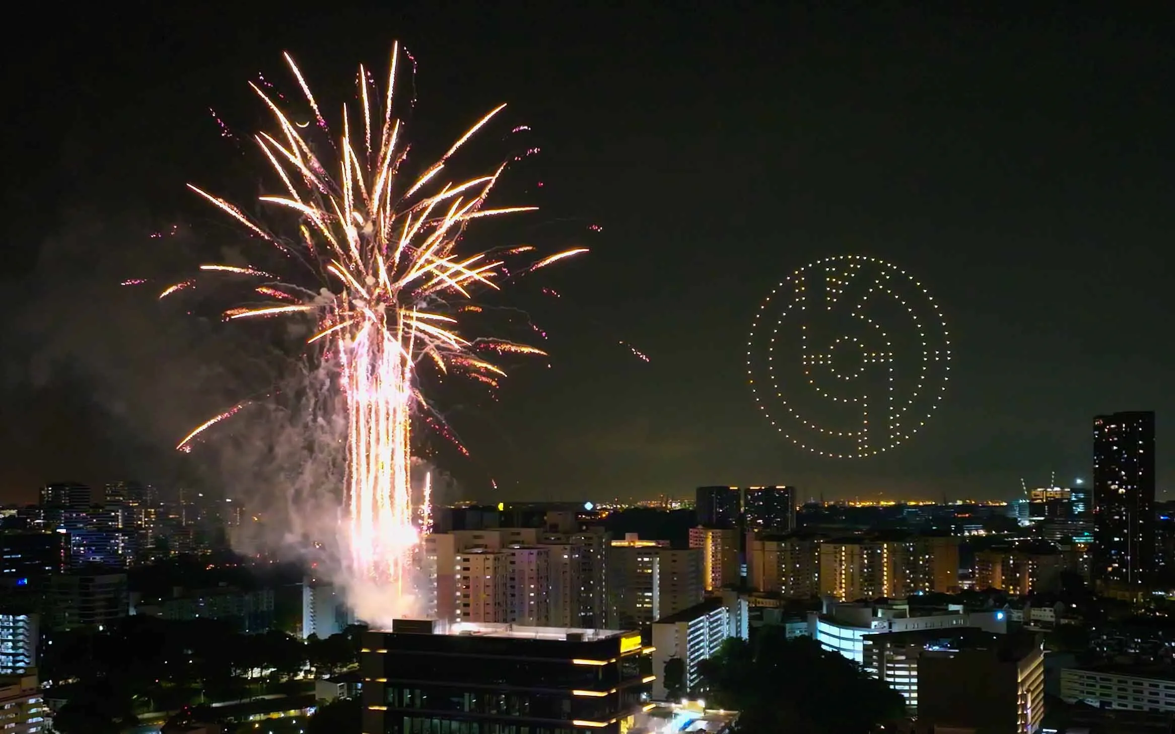 Eurokars Brand Promotion Drone Show Singapore — 200 Drones | MIRS Innovate Drone Light Show