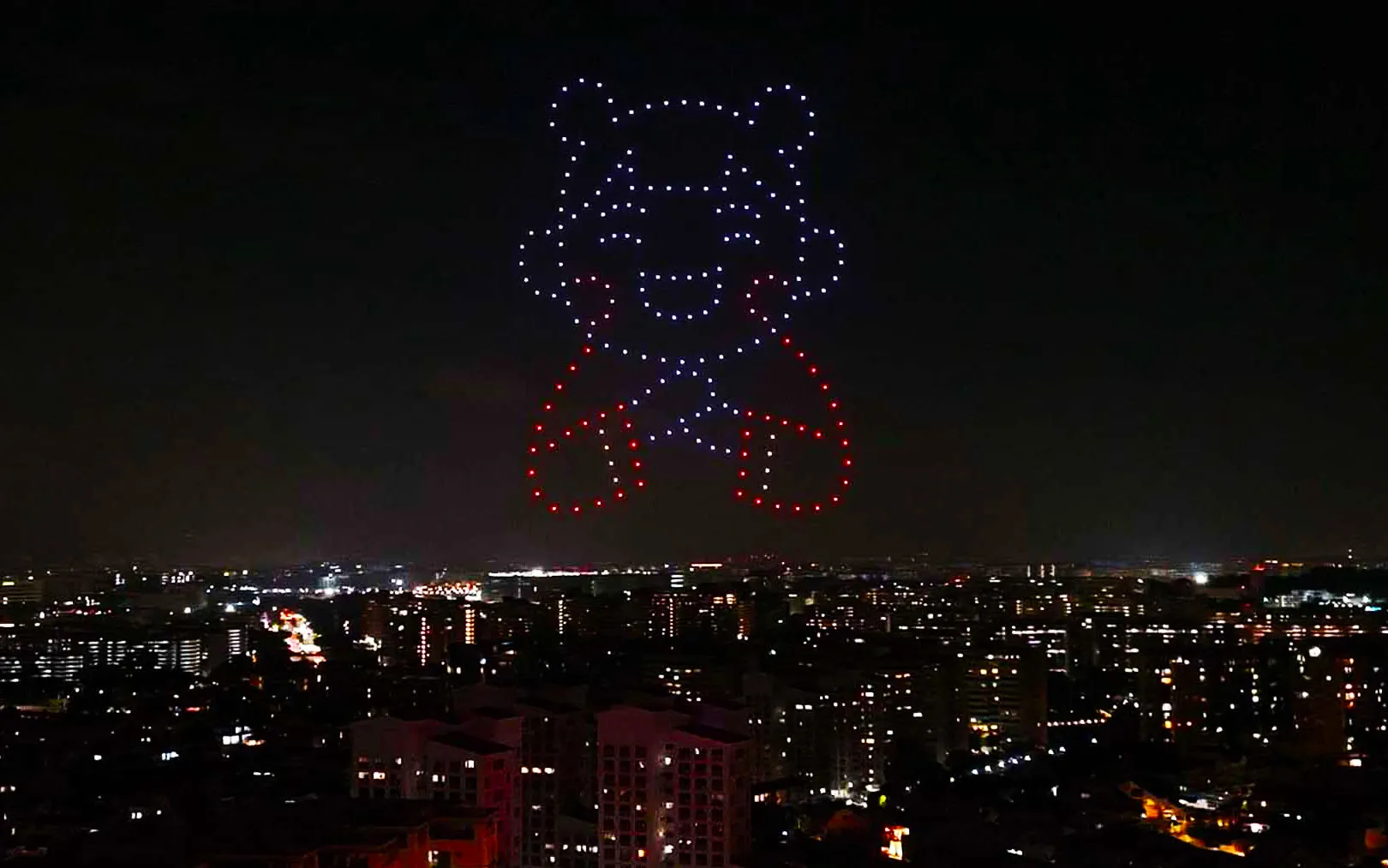 Chinese New Year Drone Light Show Singapore — 200 Drones | MIRS Innovate Drone Light Show